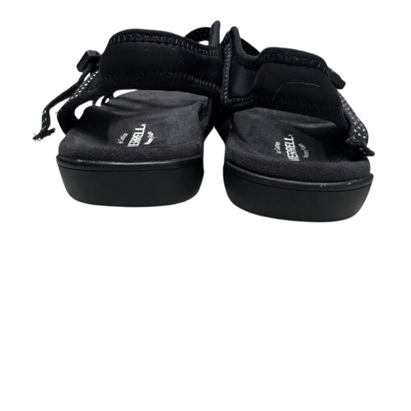 Women’s Merrell District Muri Lattice Black & White Strappy Sandals: 10 - Picture 4 of 6